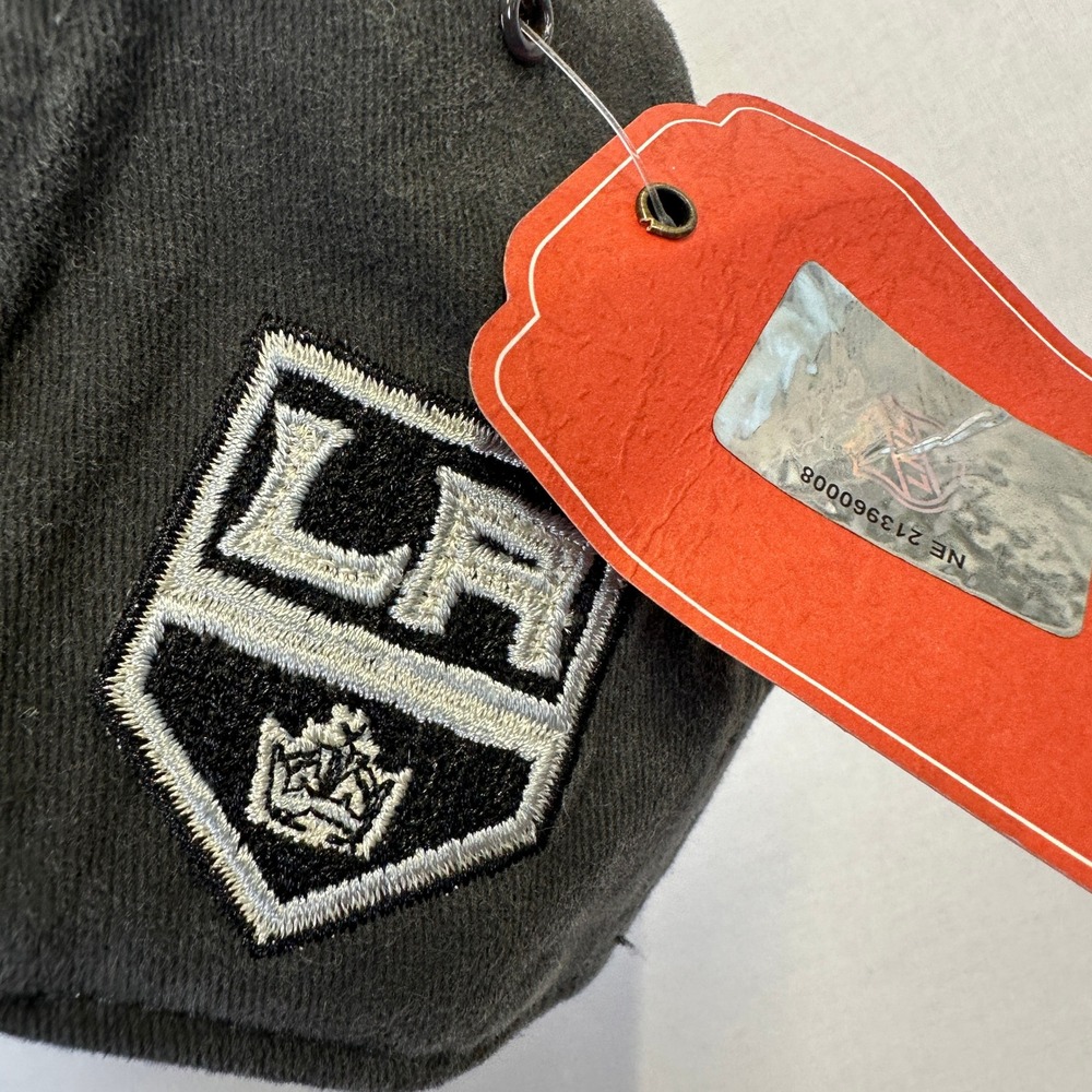 American Needle LA Kings NHL Strapback Hat Cap Black Washed NWT - Picture 4 of 9